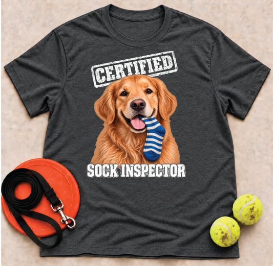 Certified Sock Inspector Tee