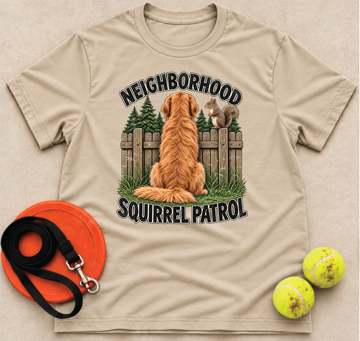 Neighborhood Squirrel Patrol Tee