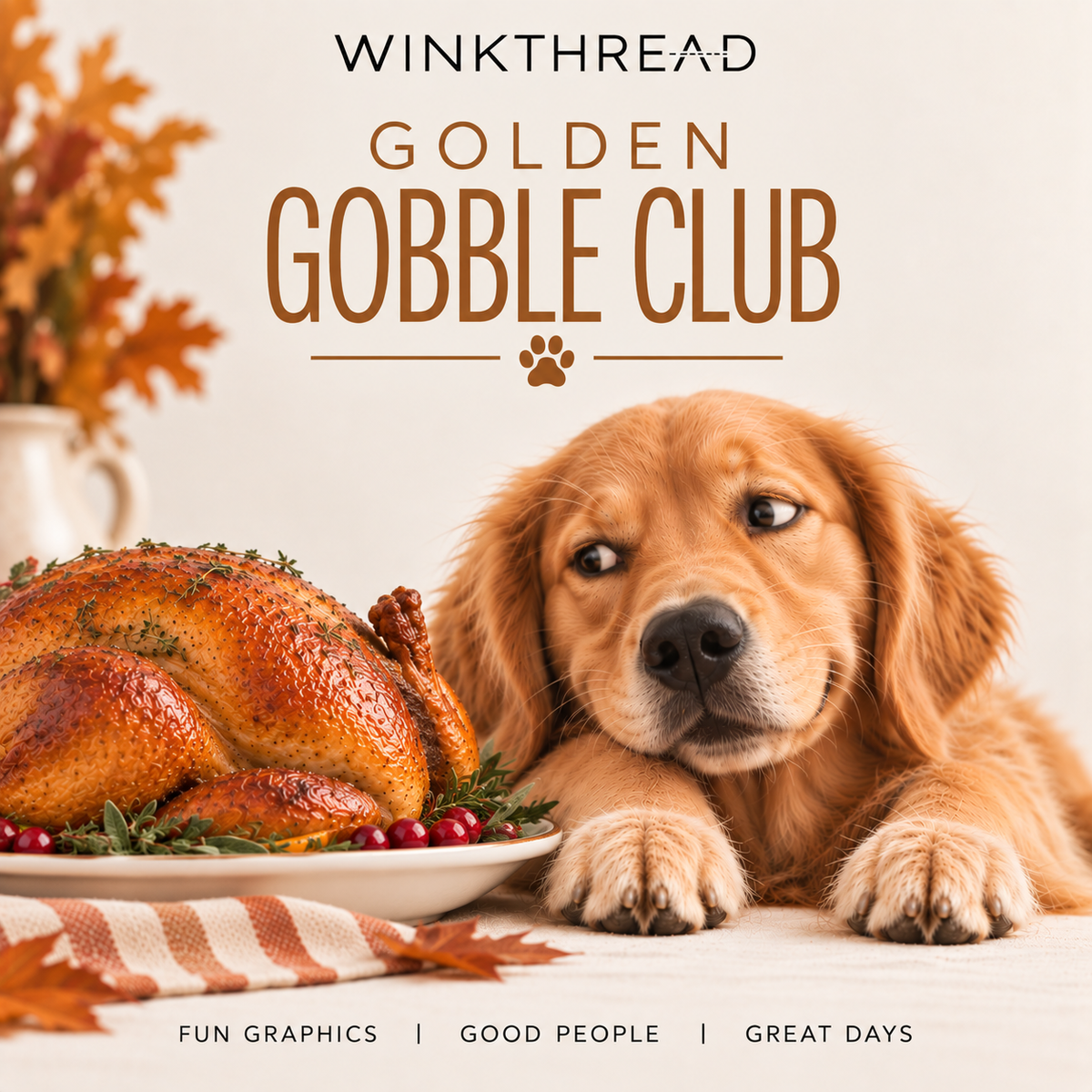 Good Dogs. Bad Table Manners.