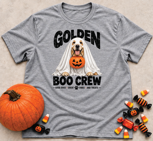 Golden Boo Crew Tee