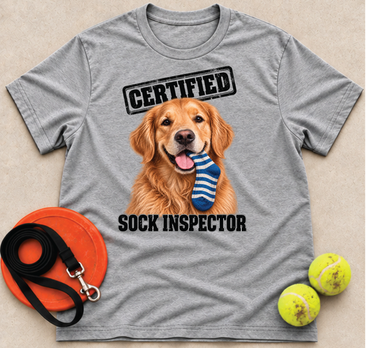 Certified Sock Inspector Tee