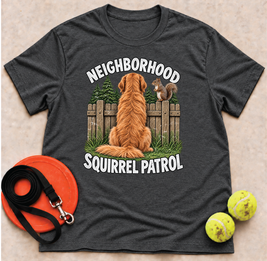Neighborhood Squirrel Patrol Tee
