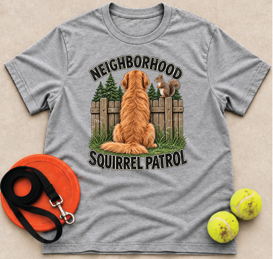 Neighborhood Squirrel Patrol Tee